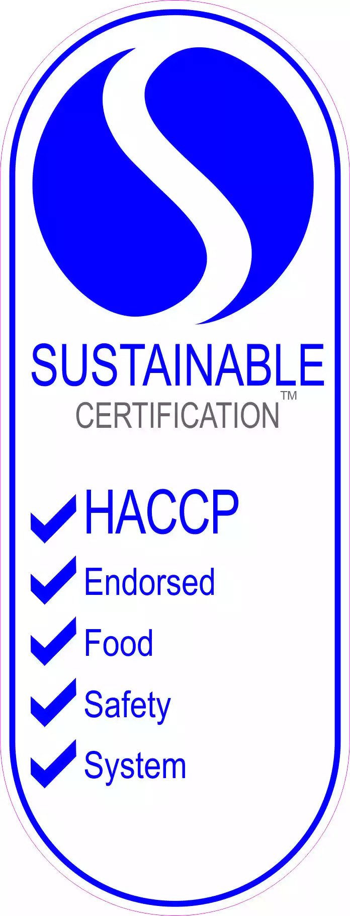 HACCP endorsed food safety system