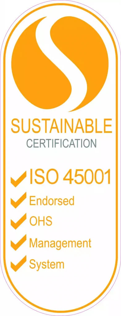ISO 45001 certified OHS management system